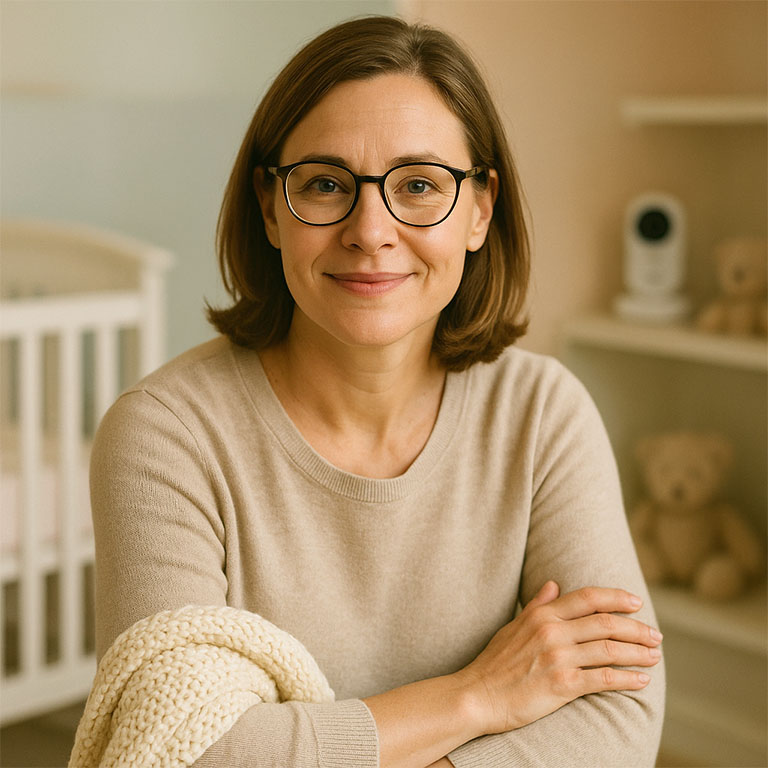 Olivia author of the ultimate hand book sleep training and sleep safety